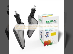 6500k Lichttemperatuur DC12V Motorfiets LED-draailicht met waterlampontwerp