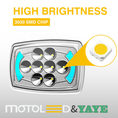 YAYE CD70 CJ125 Motorcycle LED Headlight Bulb DC12V Voltage DRL / Turn Signal Included
