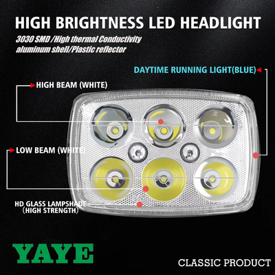 CD70 CG125 Motorcycle LED Headlight with DRL and Long Lifespan Universal Fitment
