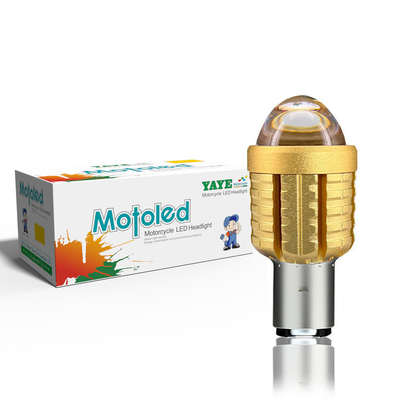 1500lm BA20D Led Headlight Bulb 15W 3570 Chip Motorcycle Led Bulbs