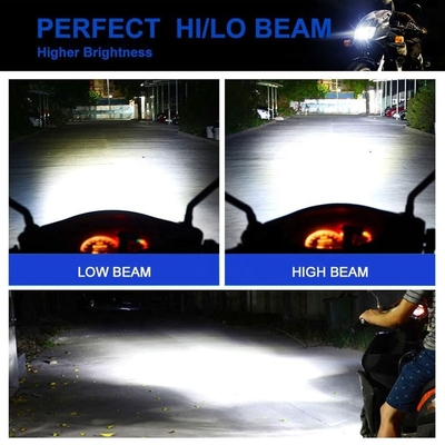 P15D H6M H4 Motorcycle Headlight 1200LM Brightest Motorcycle Headlight