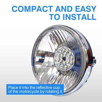 1800LM 6500k Motorcycle Mini Driving Light XYL-06-NZ Motorcycle Led Headlight Bulb