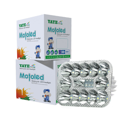 Motorcycle Built In LED Headlight 12V 45W 4500LM With Aviation Aluminum Parts
