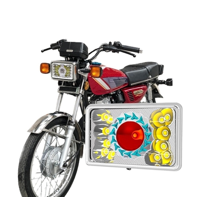 High Thermal Conductivity Aluminum Semi Assembly Headlight For 6 Inch CG125 LED DRL