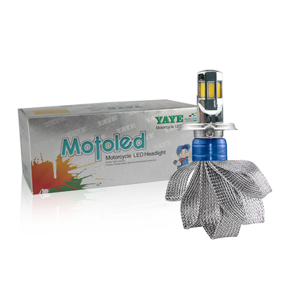 COB LED Motorcycle Lamp Motoled AC/DC8V-80V H4 H6 HS1 Ba20D P15D CSP