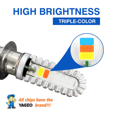 COB LED Chip P15D H6M Headlight Bulb 8V 10V 12V 24V Brightest H6M Led Bulb