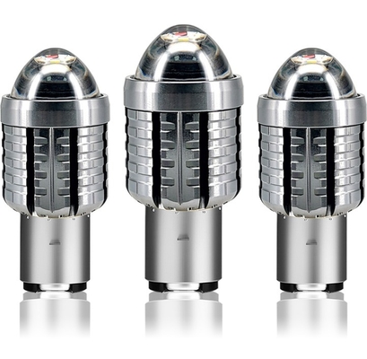 18W 9W Motorbike Led Headlight Bulb 6500K 30000h Lifespan Motorcycle Head Lamp