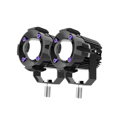Motorcycle Optical LED Lens Headlight IP67 LED External Spotlight 3000k/6500k/8000k