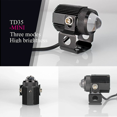 TD35-Mini Led Projector Lens Motorcycle High Brightness External Spotlight