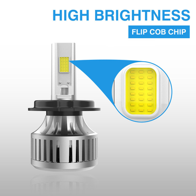 Motoled Brightest Motorcycle Headlight H4 Fan Cooling Bulbs For Motorcycles