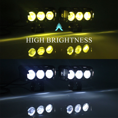 4900Lm/PC LED Motorcycle External Spotlight 32W Moto Led Headlight