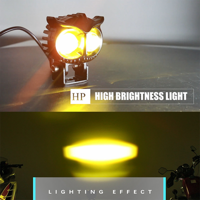 Owl Shape 3570 Motorcycle External Spotlight 40W Aluminum Motorcycle Work Light