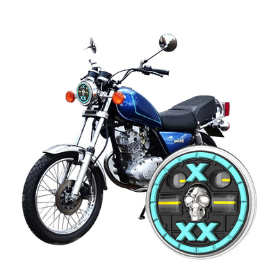 5.75In GN125 LED Moto Headlight With Optical Lens Motorbike Headlight