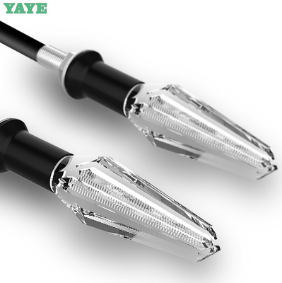 30000h Lifespan Motorcycle Flashing Lights LED Flowing Water Blinker Turn Signals