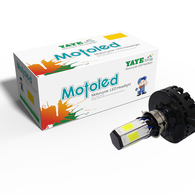 Lighting YAYE M6-D 6 Side COB Lamp Bead Emitting H4 LED Bulb for Motorcycle Headlights