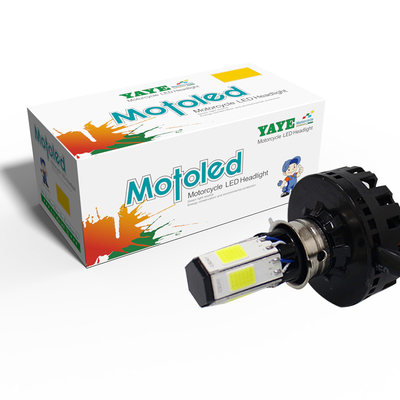 M6 Motorcycle LED Headlight with COB Lamp Bead and 6 Sides Emitting