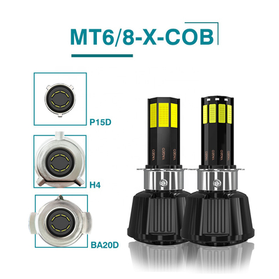 YAYE 8 Light LED Headlight Built-in Drive with Die-cast Aluminum Parts and Fan Cooling