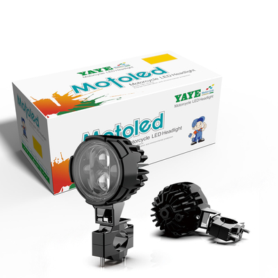 IP68 Motorcycle Led Fog Light With Front Brackets And Energy Saving Design