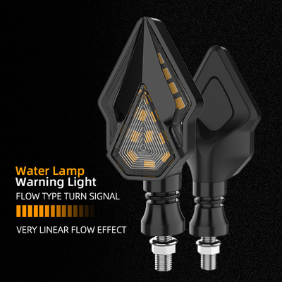 ABC PC YAYE 2 In 1 Motorcycle Water Lamp LED Turn Signal Indicator Mini Light at DC12V