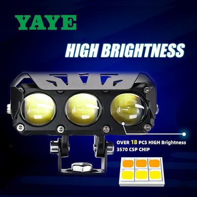 3570CSP LED Motorcycle External Spotlight Aviation Aluminum Parts For Exploration