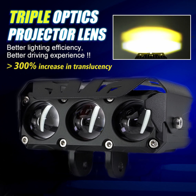 3570CSP LED Motorcycle External Spotlight Aviation Aluminum Parts For Exploration