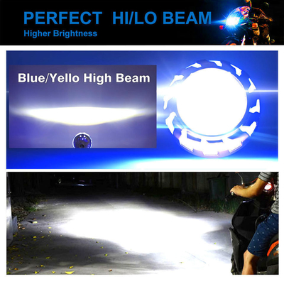 20W 2000LM Projector Lens Dual Color White Yellow Light Blue DRL DC12V for Products