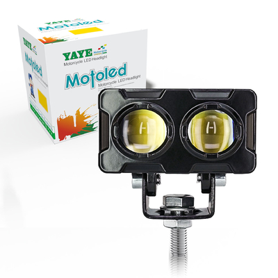 3570CSP Light Source 20W 2000LM LED Mini Spot Light for Motorcycle Yellow White Color