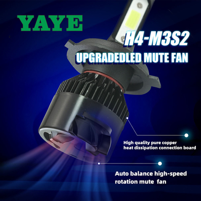 6500K COB LED Motorcycle Headlights HS1 H4 H7 H11 S2 50W 5000LM AC DC for Motocicleta