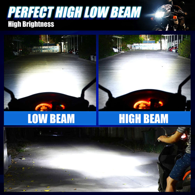 6500K COB LED Motorcycle Headlights HS1 H4 H7 H11 S2 50W 5000LM AC DC for Motocicleta