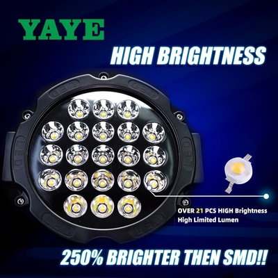 Universal 13Inch Car LED Work Light 61W 6300LM AC DC 8-100V for Offroad UTV ATV Truck