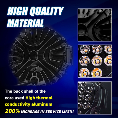 Universal 13Inch Car LED Work Light 61W 6300LM AC DC 8-100V for Offroad UTV ATV Truck