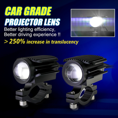 3570CSP YYFJD-JRY YAYE Motorcycle LED Mini Spot Light 16W 1600LM AC DC 8V 80V Yellow White