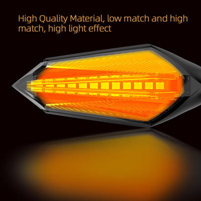 YAYE Dynamic Turn Signal LED Light Flowing Water Blinker 6500k Temperature Normal Light