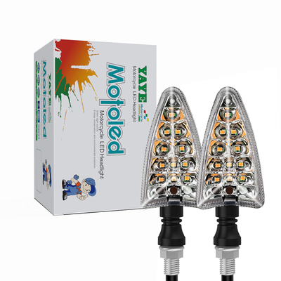 Universal ABC PC Motorcycle LED Turn Signal Lights by YAYE Light System DC12V Voltage
