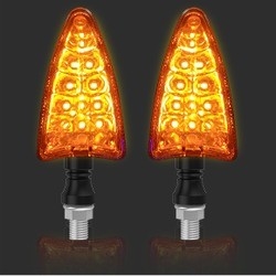Universal ABC PC Motorcycle LED Turn Signal Lights by YAYE Light System DC12V Voltage