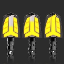 YAYE Motorcycle Lighting System ABC PC Material Break Light Indicator for Motorcycles