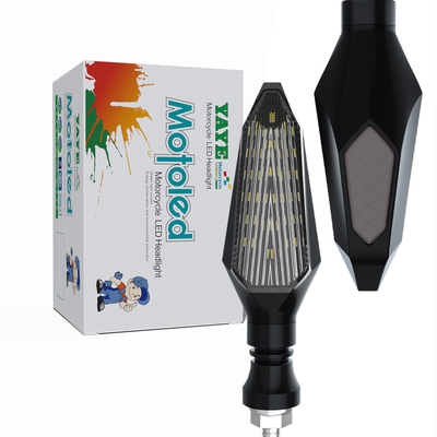 DC12V Voltage Waterproof Motorcycle LED Turn Signal Light 2PCS Within 120mm*30mm