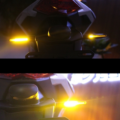 DC12V Voltage Waterproof Motorcycle LED Turn Signal Light 2PCS Within 120mm*30mm