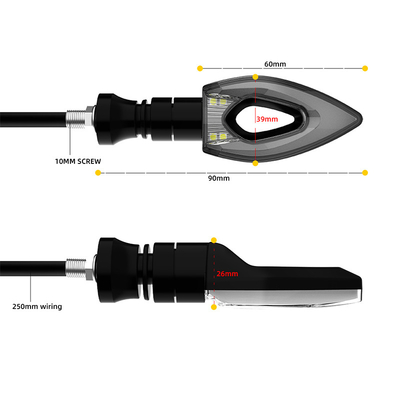3W YAYE Motorcycle Lighting System Turn Signal Light Lifespan 30000hours