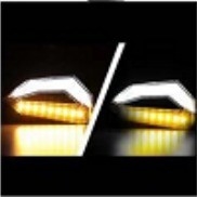 YAYE Motorcycle 2385 Water Flow Lamp Beads LED Turn Signal Warning Light ABS Material