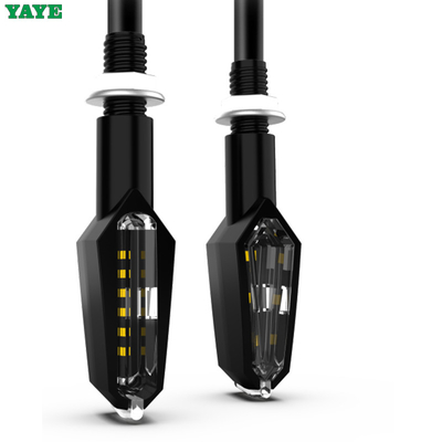 Universal 12V Motorcycle Water Lamp Blinker Turn Signal Light with Flashing Indicator