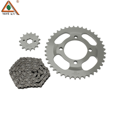 HJ125 CM125 WY125 Motorcycle Sprocket And Chain Kit BAJAJ CGL Repuestos Kits Sets