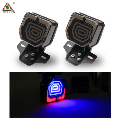 Waterproof Motorcycle Taillight Steering Brake Flash ABS License Plate Light For ZJ125 WY125