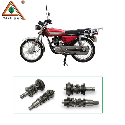 CG200 Motorcycle Main Shaft Transmission Gearbox Fifth Main Shaft And Countershaft