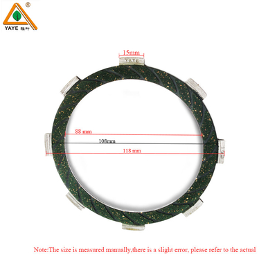 motorcycle rubber based clutch Plate paper based friction sheet125cc 150cc 200cc For HONDA- CG125 CG150 CG200