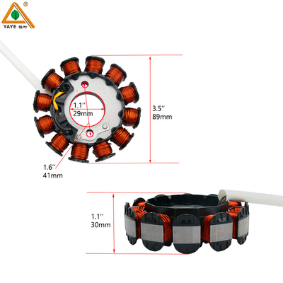 High-quality Motorcycle Parts & Accessories, Magneto Stator Coil for TVS NEO 110