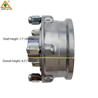 Motorcycle accessories wheel hub three wheel motorcycle front wheel 5 hole Ring interchanger 6304 brake pan