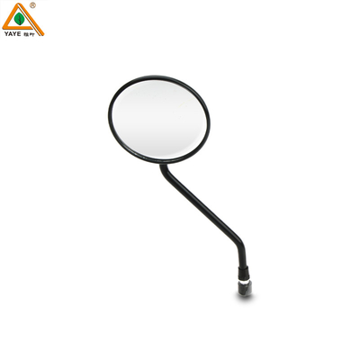 Round Motorcycle Mirror Universal   Modified Rearview Motorcycle Mirror  Hd white lenses Easy to install Rearview