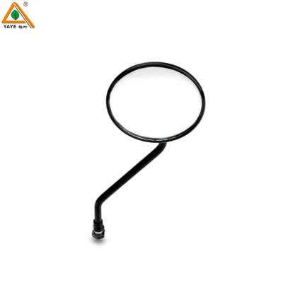 Round Motorcycle Mirror Universal   Modified Rearview Motorcycle Mirror  Hd white lenses Easy to install Rearview
