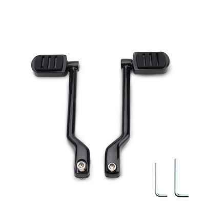 Motorcycle 2 Pcs Heel Toe Lever Shift Pegs Rear Levers With Shifter Pedals for Softail Fat Boy Road Glide Trike